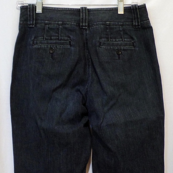 Talbots Stretch Mid-Rise Wide Leg Jeans - size 6 - Picture 2 of 4